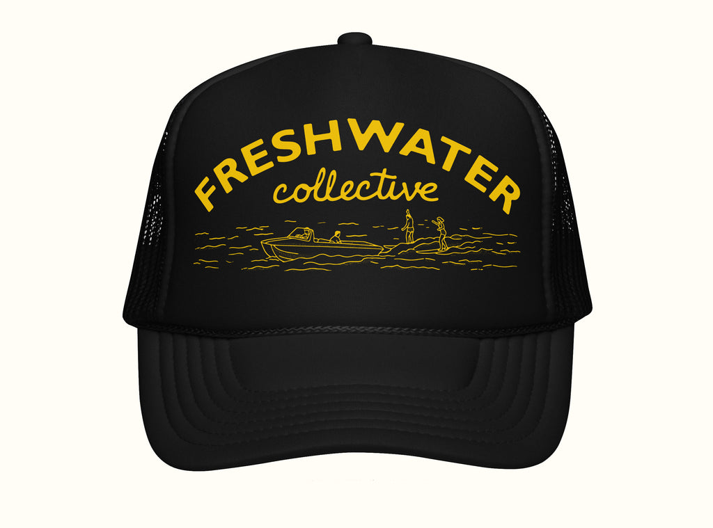 Wakesurf Scene Foamy Trucker