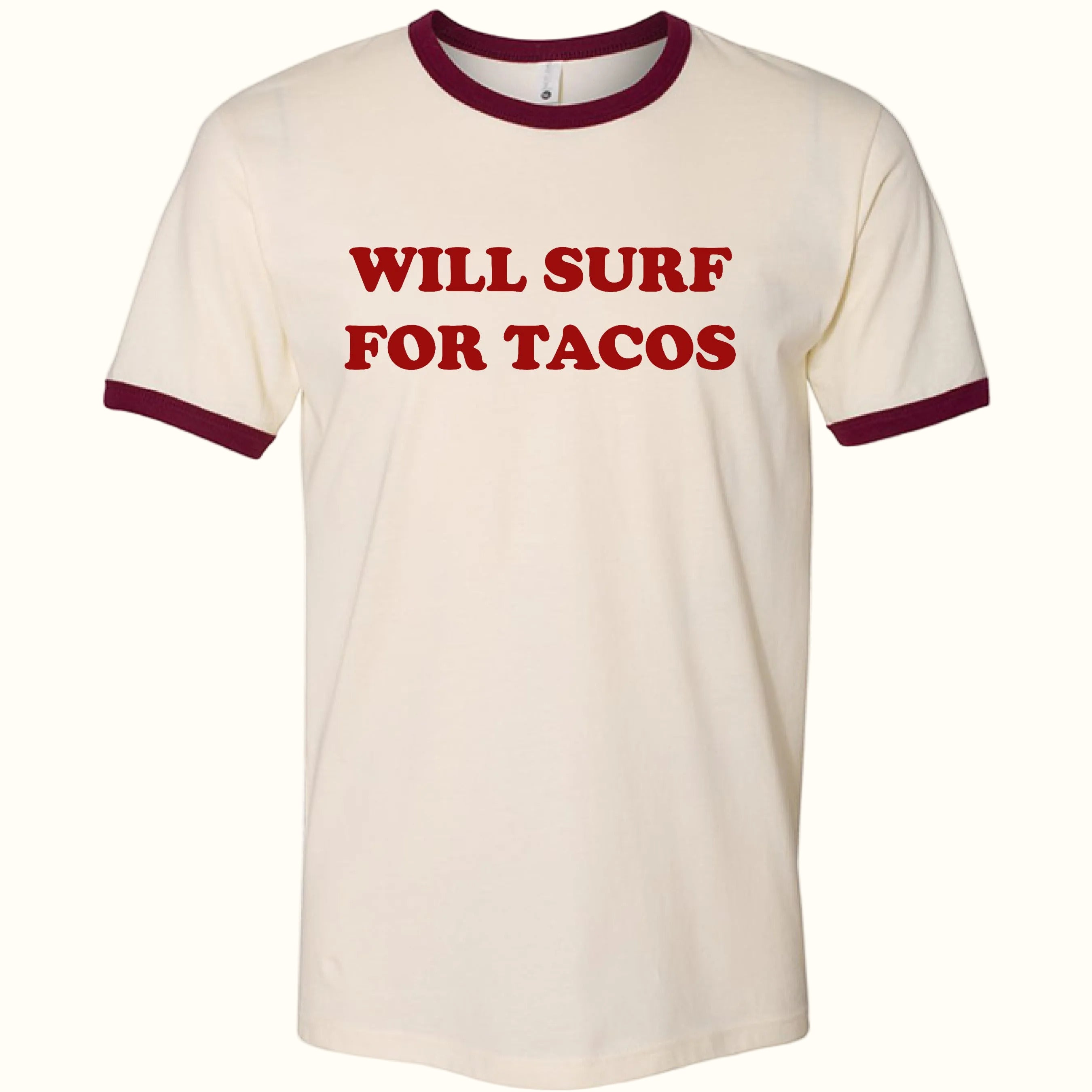 NATURAL/ MAROON - FRONT